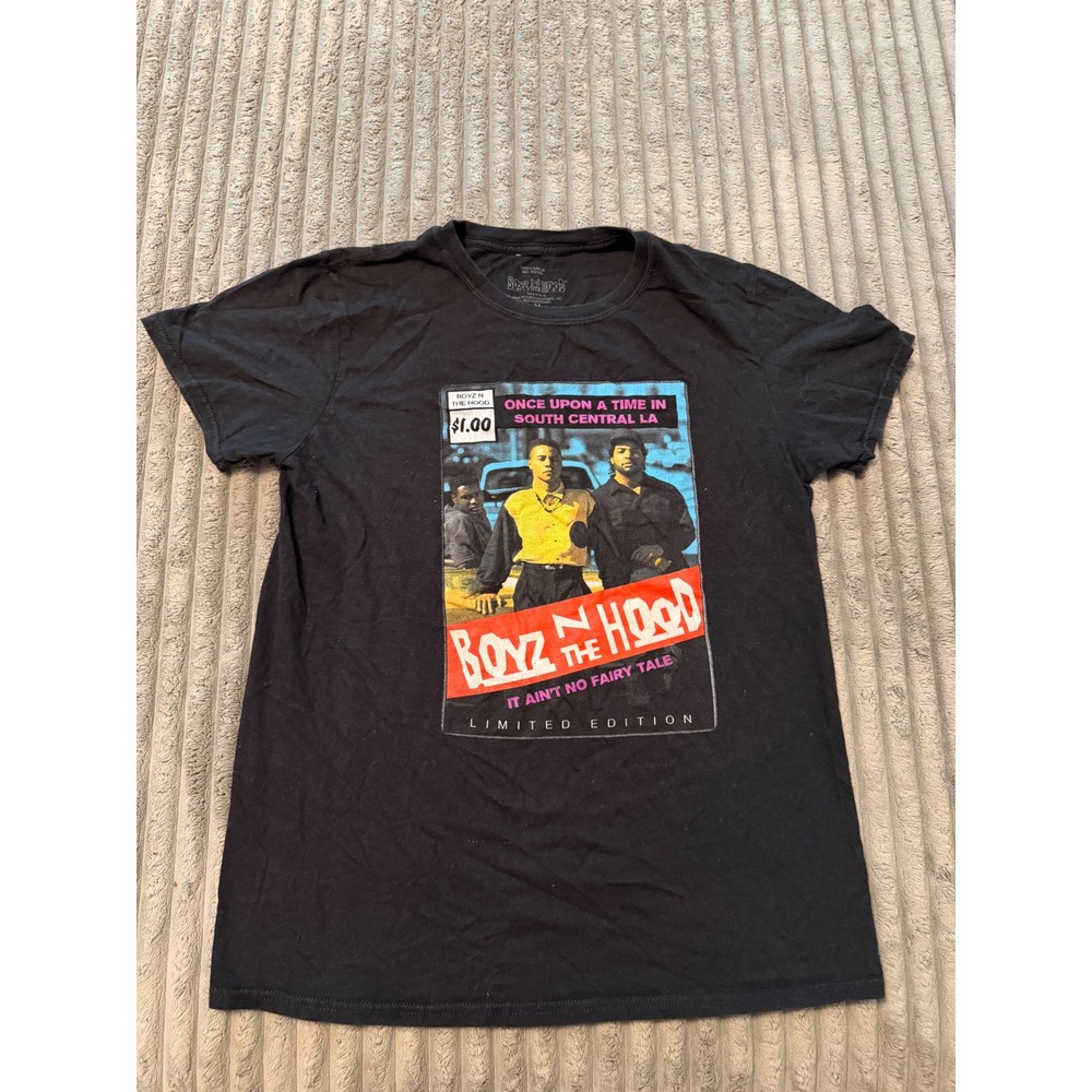 Boyz N The Hood Graphic T-Shirt Mens Medium Black South Central LA Movie Tee